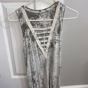 AMERICAN EAGLE DISTRESSED SOFT & SEXY TANK
